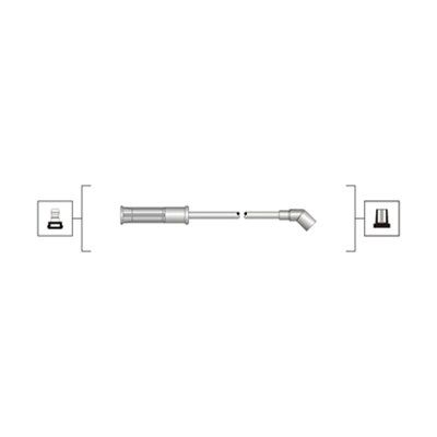 Augstsprieguma vadu komplekts MAGNETI MARELLI 941319170028