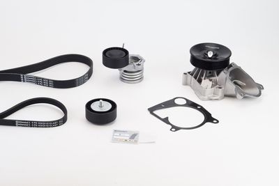 Ūdenssūknis + ķīļrievu siksnas komplekts CONTINENTAL CTAM 6PK1836WP1