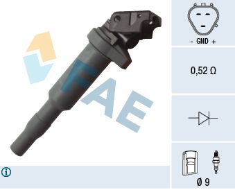 Aizdedzes spole FAE 80281