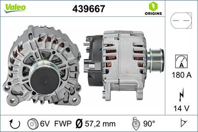 Ģenerators VALEO 439667