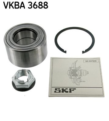 Riteņa rumbas gultņa komplekts SKF VKBA 3688