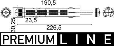 Осушитель, кондиционер MAHLE AD 289 000P
