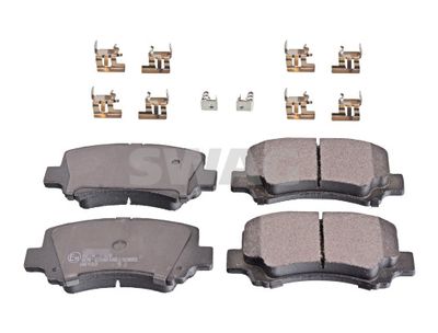 Bremžu uzliku kompl., Disku bremzes SWAG 33 10 5253