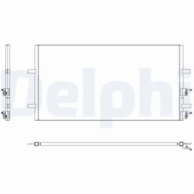 Конденсатор, кондиционер DELPHI TSP0225640