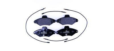 Комплект тормозных колодок, дисковый тормоз HELLA 8DB 355 019-201