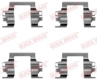 Piederumu komplekts, Disku bremžu uzlikas QUICK BRAKE 109-1117