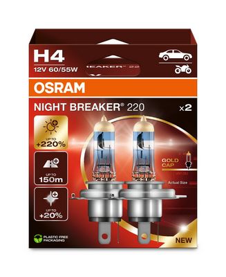 Лампа накаливания, фара дальнего света ams-OSRAM 64193NB220-2HB