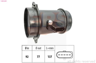 Расходомер воздуха EPS 1.991.559