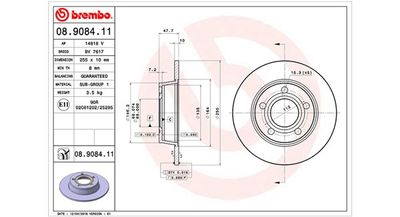 Тормозной диск MAGNETI MARELLI 360406013001