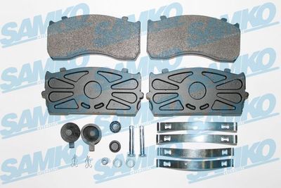 Bremžu uzliku kompl., Disku bremzes SAMKO 5SP1169K