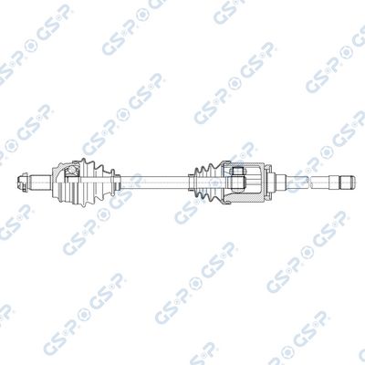 Приводной вал GSP 205044