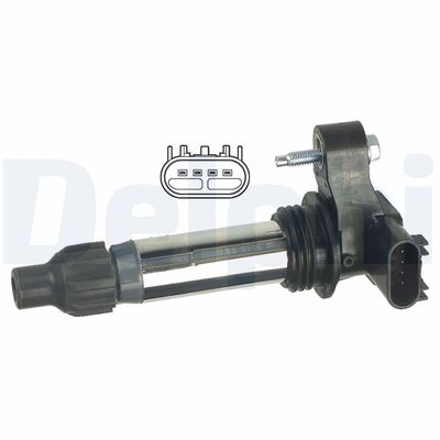 Катушка зажигания DELPHI GN10494-12B1