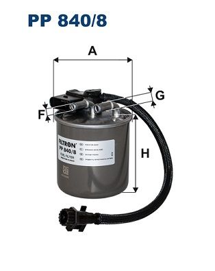 Топливный фильтр FILTRON PP 840/8