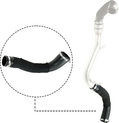 Pūtes sistēmas gaisa caurule GATES 09-0645