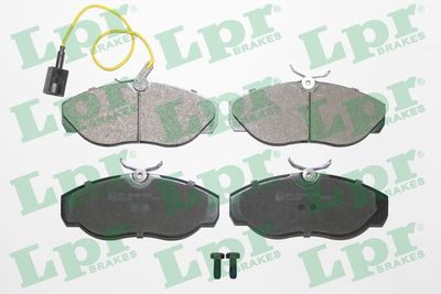 Комплект тормозных колодок, дисковый тормоз LPR 05P964