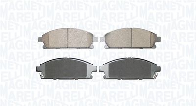 Bremžu uzliku kompl., Disku bremzes MAGNETI MARELLI 363916061147