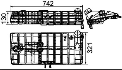 Kompensācijas tvertne, Dzesēšanas šķidrums MAHLE CRT 48 000S