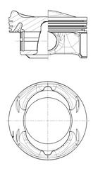 Поршень KOLBENSCHMIDT 40104600