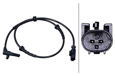 Датчик, частота вращения колеса HELLA 6PU358218181