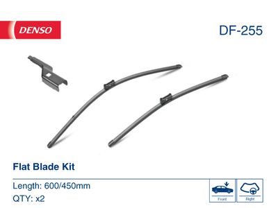 Stikla tīrītāja slotiņa DENSO DF-255