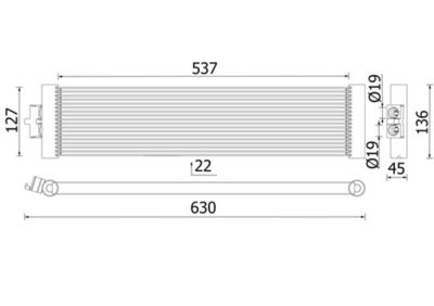 Eļļas radiators, Automātiskā pārnesumkārba MAHLE CLC 327 000P