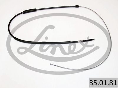Тросик, cтояночный тормоз LINEX 35.01.81
