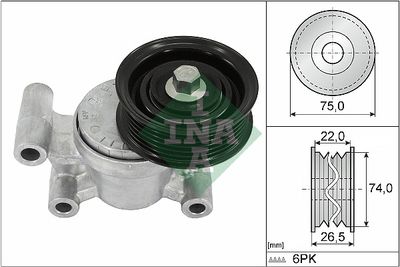 Siksnas spriegotājs, Ķīļsiksna Schaeffler INA 534 0293 10