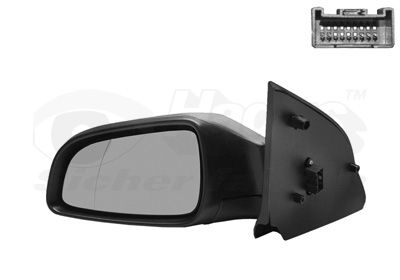 Наружное зеркало VAN WEZEL 3746817
