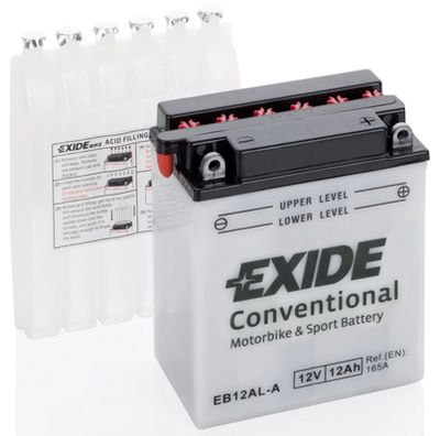 Startera akumulatoru baterija EXIDE EB12AL-A
