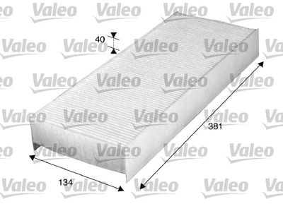 Filtrs, Salona telpas gaiss VALEO 716010