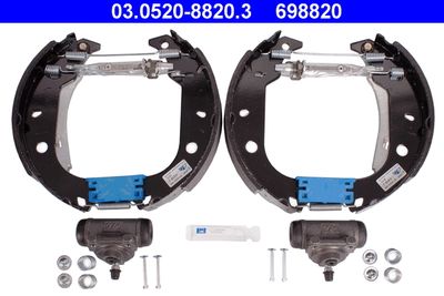Bremžu loku komplekts ATE 03.0520-8820.3