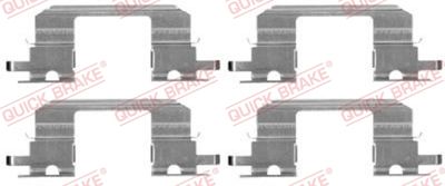 Piederumu komplekts, Disku bremžu uzlikas QUICK BRAKE 109-1672