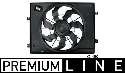 Ventilators, Motora dzesēšanas sistēma MAHLE CFF 256 000P
