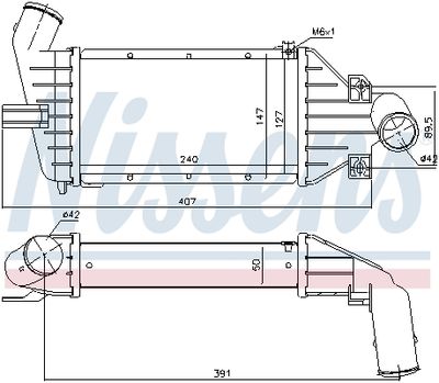 Интеркулер NISSENS 96863