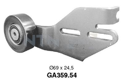 Spriegotājrullītis, Ķīļrievu siksna SNR GA359.54