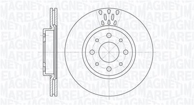 Тормозной диск MAGNETI MARELLI 361302040234