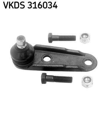 Balst-/Virzošais šarnīrs SKF VKDS 316034