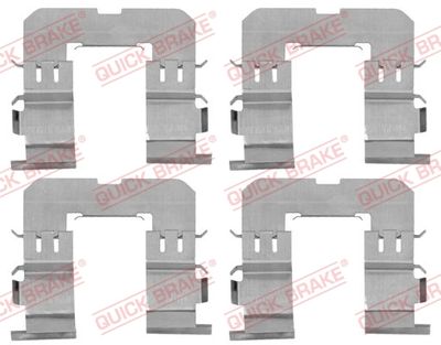 Piederumu komplekts, Disku bremžu uzlikas QUICK BRAKE 109-1816
