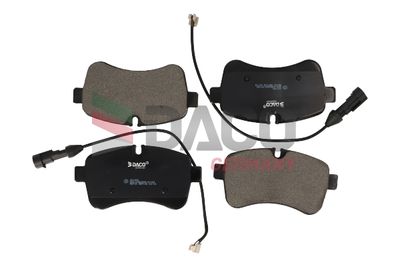 Bremžu uzliku kompl., Disku bremzes DACO 321406