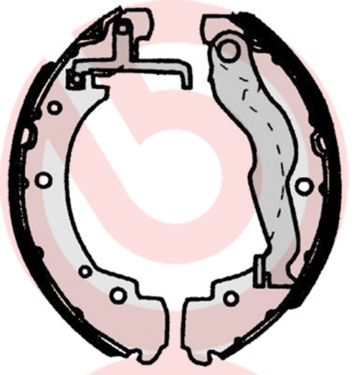 Bremžu loku komplekts BREMBO S 85 515