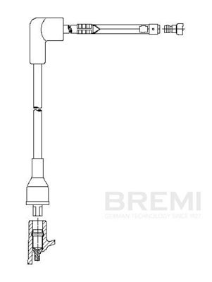 Провод зажигания BREMI 768/33