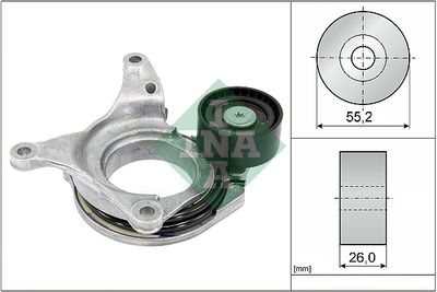 Siksnas spriegotājs, Ķīļsiksna Schaeffler INA 534 0794 10