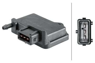 Датчик, давление наддува HELLA 6PP 358 152-171