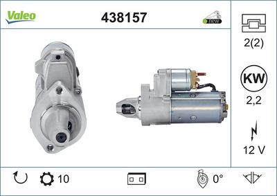 Starteris VALEO 438157