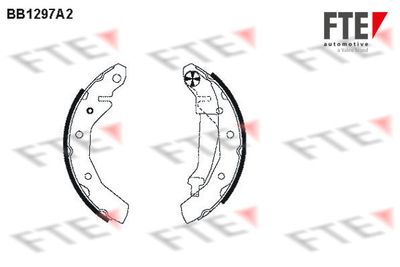 Комплект тормозных колодок FTE 9100068