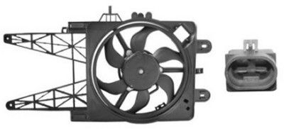 Ventilators, Motora dzesēšanas sistēma VAN WEZEL 1620745