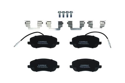 Комплект тормозных колодок, дисковый тормоз KAMOKA JQ1013112