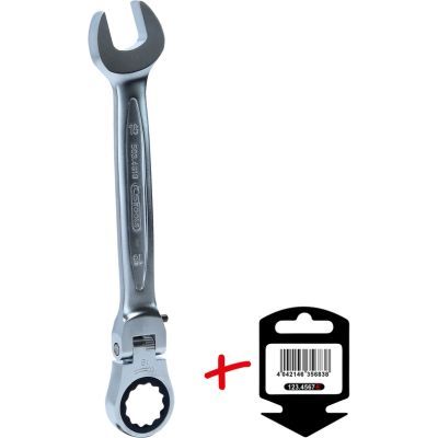 Uzgriežņu atslēga ar sprūdmehānismu KS TOOLS 503.4818-E