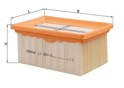 MAHLE LX9845 Gaisa filtrs