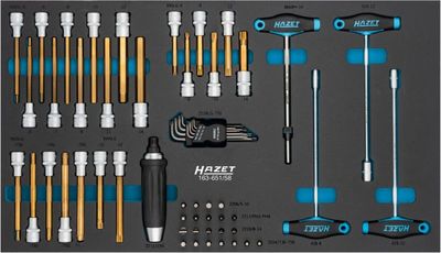 Instrumentu komplekts HAZET 163-651/58